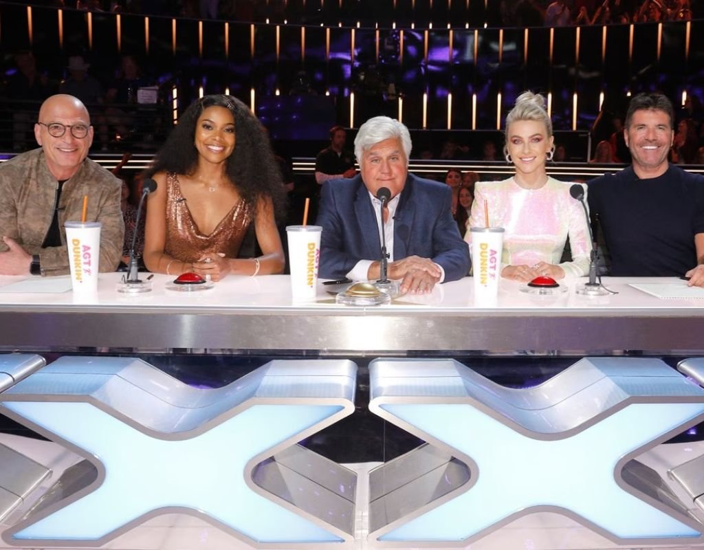 Jay Leno Controversy: Jay Leno praises Union, declines comment on alleged joke during "America's Got Talent" set.