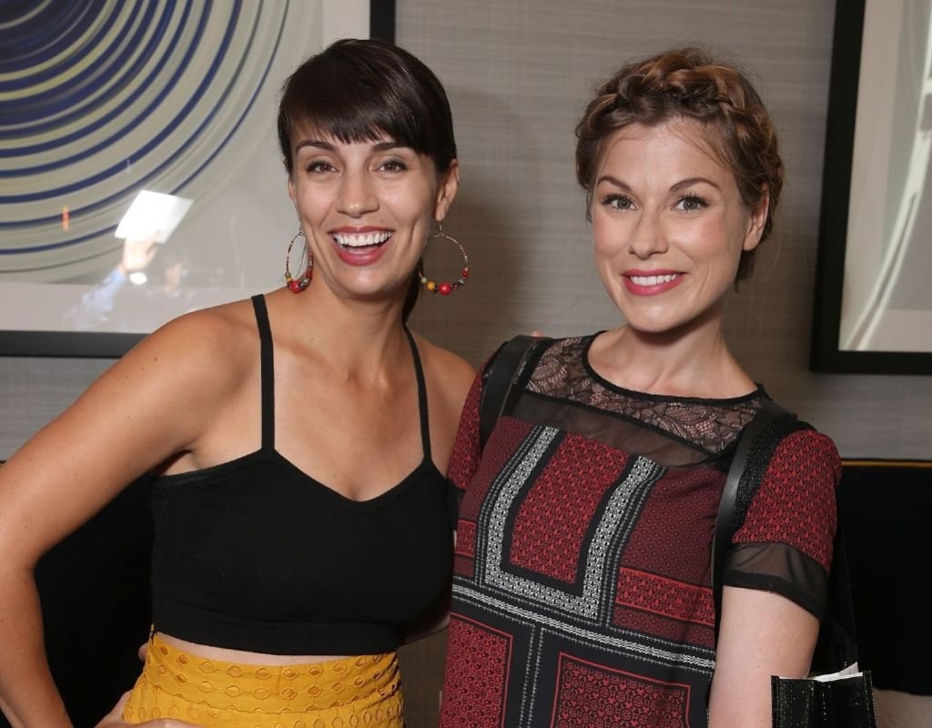 Meghan Heffern Husband: Meghan Heffern with Adrienne Kress.