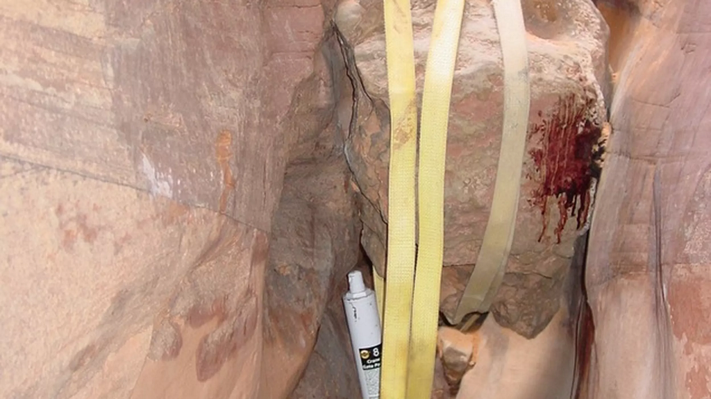 Aron Ralston arm found