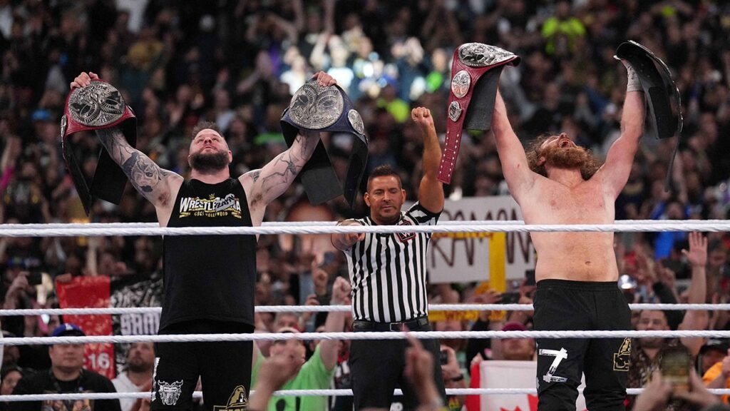 Sami Zayn Kevin Owens Wrestlemania