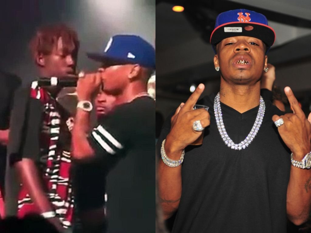 Plies Stage Altercation