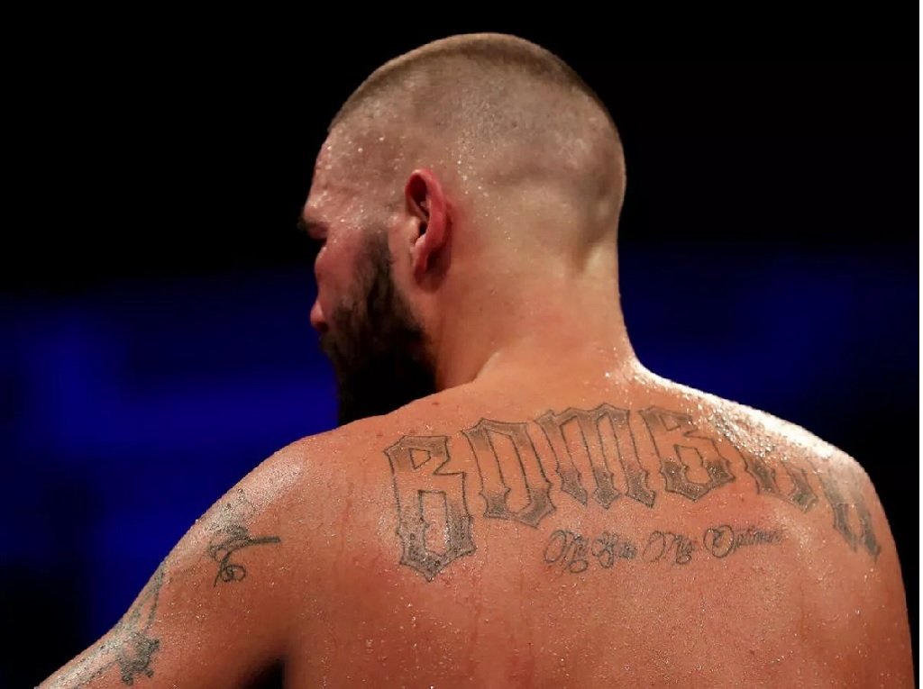 Tony Bellew tattoo