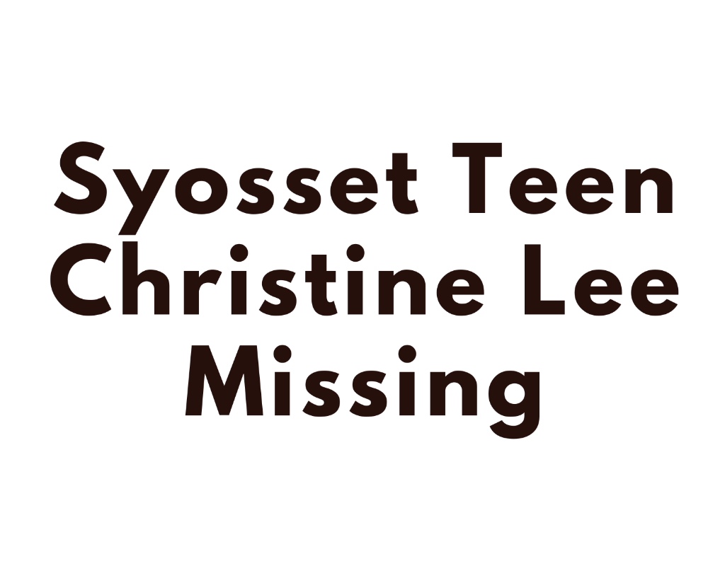 Christine Lee Missing