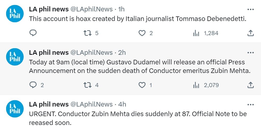 Zubin Mehta Death