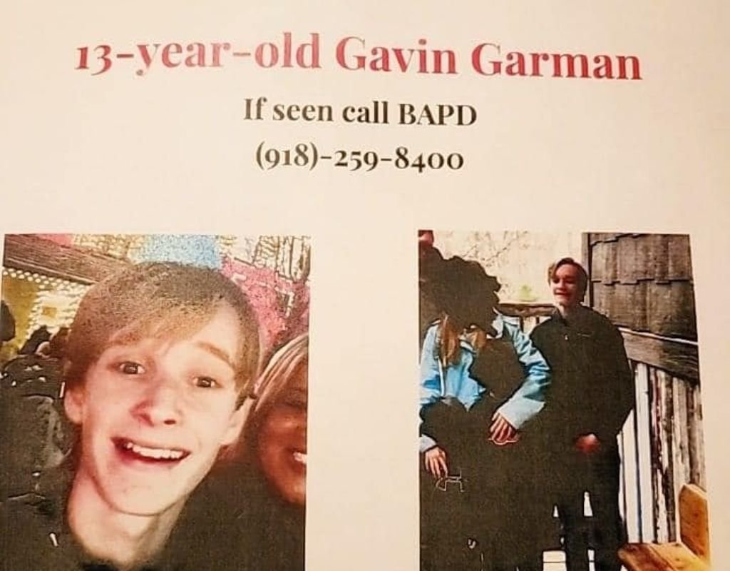 Gavin Garman Missing