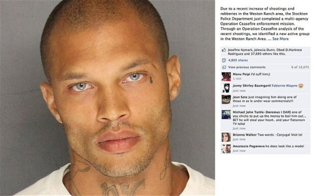 Jeremy Meeks Mugshot