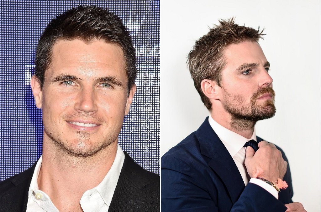 Is Robbie Amell related to Stephen Amell