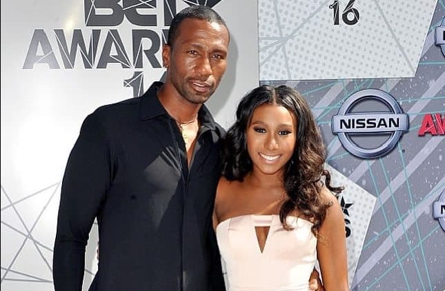 Kirbie Wallace Husband Leon Robinson And His Daughter