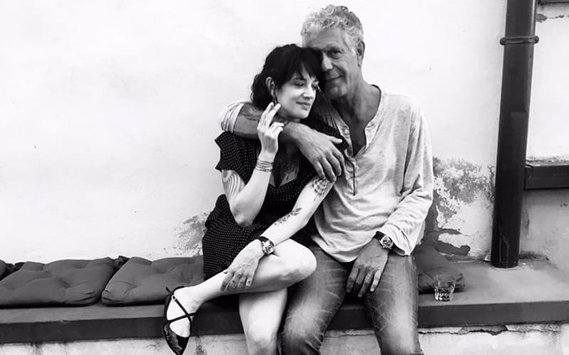 Anthony Bourdain And Asia Argento