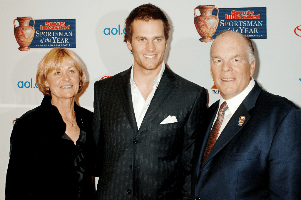 Tom With His Parents