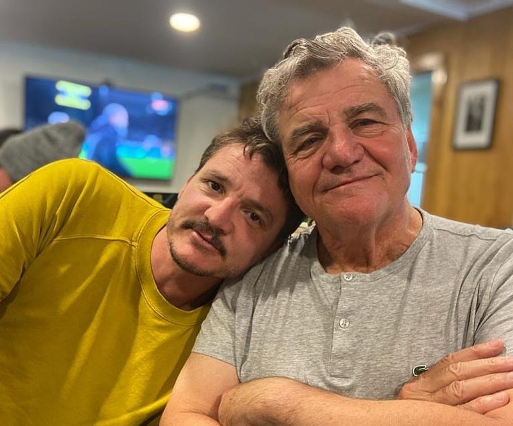Pedro Pascal with his Father.
