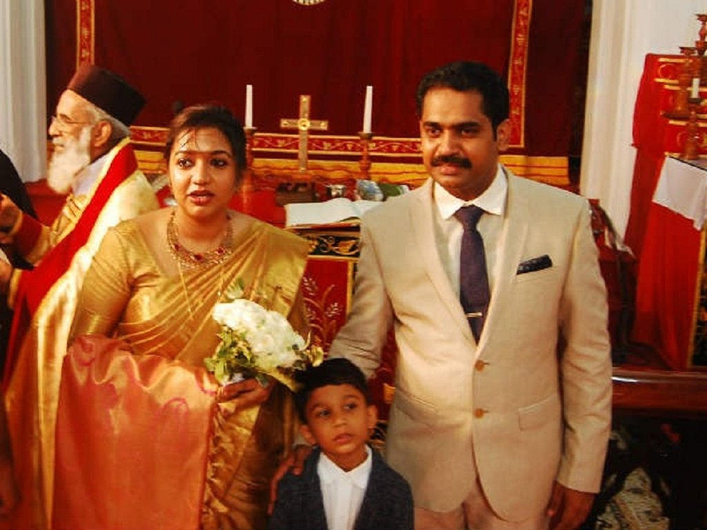 Maria Oommen Husband