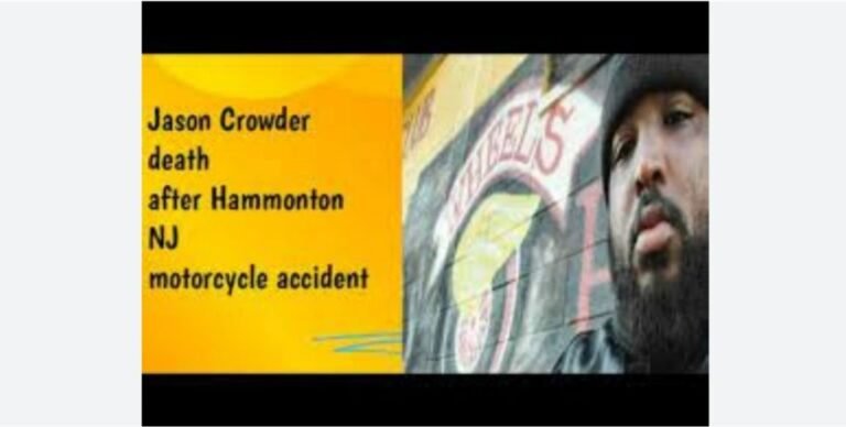 Jason Crowder Obituary: Motocycle Accident Accident Led To Death Hammonton