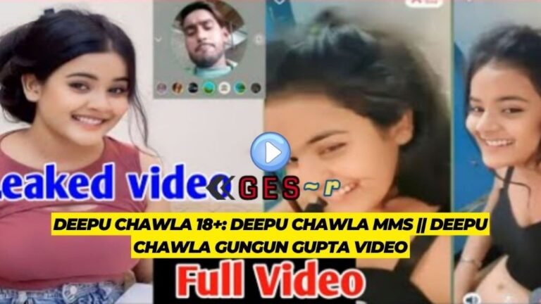 Deepu Chawla Leaked Video and Photo: Footage Scandal On Instagram And Twitter