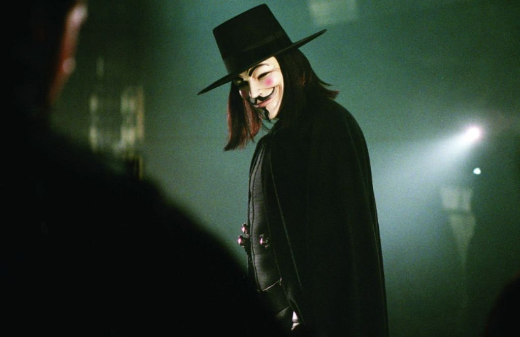 V For Vendetta Face Reveal