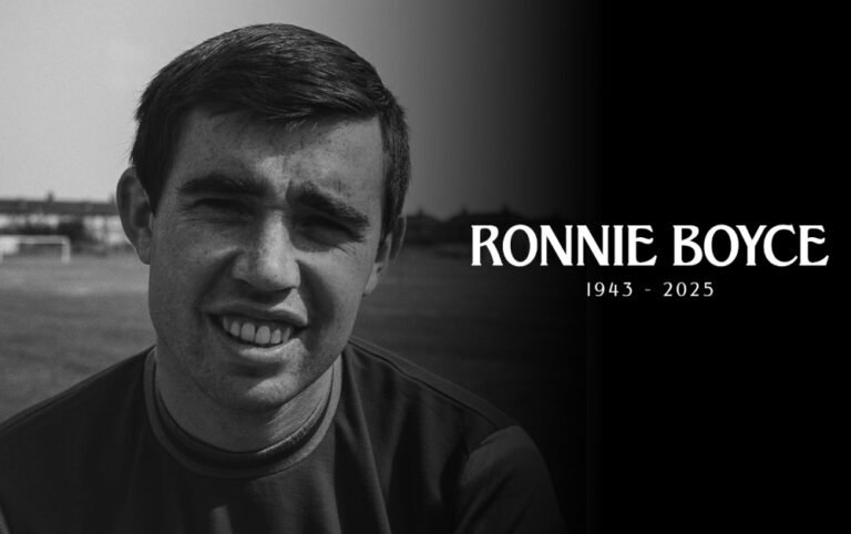 West Ham United, Ronnie Boyce Is Survived By His Wife Dawn And Their 2 Kids